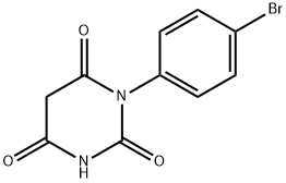 N-4-溴苯基巴比土酸 结构式