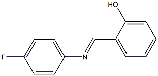 4-Fluoro-N-salicylideneaniline 结构式