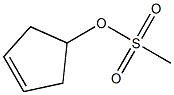 4-甲磺酰基-1-环戊烯 结构式