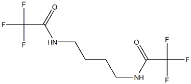 Acetamide, N,N'-1,4-butanediylbis[2,2,2-trifluoro- 结构式