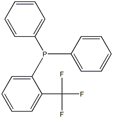 Phosphine,diphenyl[2-(trifluoromethyl)phenyl]- 结构式