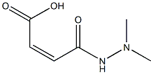 2-BUTENEDIOIC ACID(2Z)-, MONO(2,2-DIMETHYLHYDRAZIDE) (9CI) 结构式