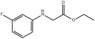 Glycine,N-(3-fluorophenyl)-, ethyl ester 结构式