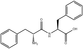 L-Phenylalanine, N-D-phenylalanyl- 结构式