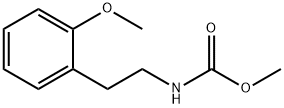 methyl [2-(2-methoxyphenyl)ethyl]carbamate 结构式