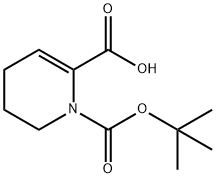 5,6-Dihydro-4H-pyridine-1,2-dicarboxylic acid 1-tert-butyl ester 结构式