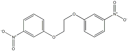 Benzene,1,1'-[1,2-ethanediylbis(oxy)]bis[3-nitro- 结构式