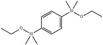 1,4-双(乙氧基二甲基硅基)苯 结构式