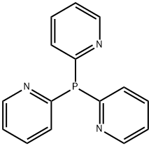 三(2-吡啶基)膦 结构式