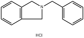 2-Benzyl-2,3-dihydro-1H-isoindole hydrochloride 结构式