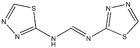 Methanimidamide,N,N'-di-1,3,4-thiadiazol-2-yl- 结构式