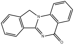 5H,11H-异吲哚并[2,1-A]喹唑啉-5-酮 结构式