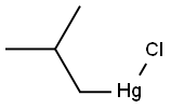 Mercury,chloro(2-methylpropyl)- 结构式