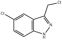 5-Chloro-3-(chloromethyl)-1h-indazole 结构式