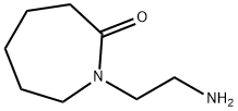 1-(2-氨乙基)氮杂环庚烷-2-酮 结构式