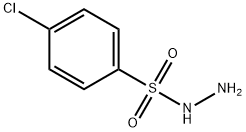 4-氯苯-1-磺酰肼 结构式