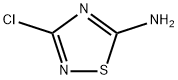 3-Chloro-1,2,4-thiadiazol-5-amine 结构式