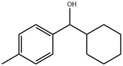 A-CYCLOHEXYL-4-METHYL-BENZENEMETHANOL 结构式