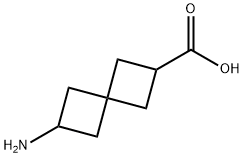 6-Amino-spiro[3.3]heptane-2-carboxylic acid 结构式