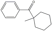 Methanone, (1-methylcyclohexyl)phenyl- 结构式
