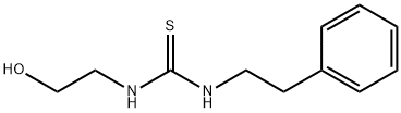 1-(2-hydroxyethyl)-3-(2-phenylethyl)thiourea 结构式