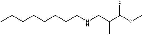 methyl 2-methyl-3-(octylamino)propanoate 结构式