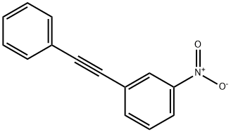 1-硝基-3-(苯乙炔基)苯 结构式