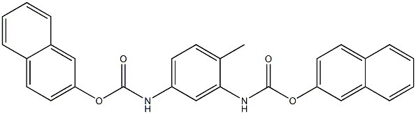 BIS(2-NAPHTHYL)N,N''-(4-METHYL-1,3-PHENYLENE)BISCARBAMATE