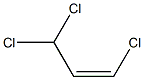 1-Propene, 1,3,3-trichloro-, (Z)- 结构式