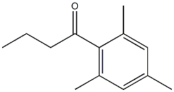 1-Butanone,1-(2,4,6-trimethylphenyl)- 结构式