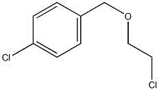 Benzene,1-chloro-4-[(2-chloroethoxy)methyl]- 结构式