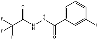 3-iodo-N'-(trifluoroacetyl)benzohydrazide 结构式