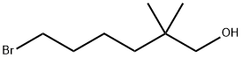 6-溴-2,2-二甲基己烷-1-醇 结构式