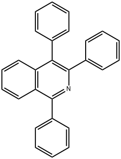 1,3,4-三苯基异喹啉 结构式