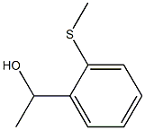 1-[2-(甲基硫烷基)苯基]乙-1-醇 结构式