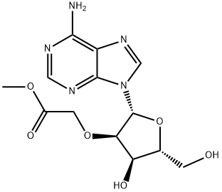 Adenosine, 2'-O-(2-methoxy-2-oxoethyl)- 结构式