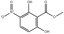 methyl 2,6-dihydroxy-3-nitrobenzoate 结构式