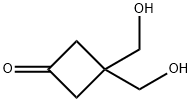 3,3-BIS(HYDROXYMETHYL)CYCLOBUTAN-1-ONE 结构式