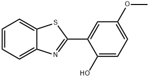 2-(苯并[D]噻唑-2-基)-4-甲氧基苯酚 结构式