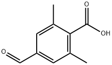 2,6-二甲基-4-甲酰基苯甲酸 结构式