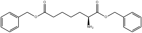 S-2-氨基庚二酸二苄酯 结构式