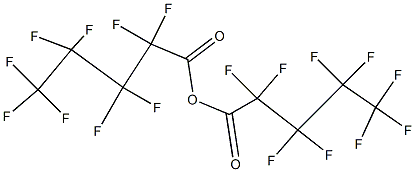 Nonafluoropentanoic anhydride 结构式