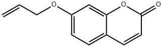 7-(烯丙氧基)-2H-色满-2-酮 结构式