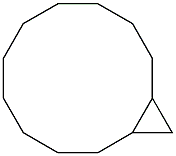 Bicyclo[10.1.0]tridecane 结构式