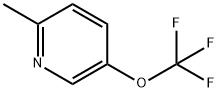 2-甲基-5-(三氟甲氧基)吡啶 结构式