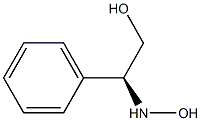 (S)-2-(羟氨基)-2-苯乙醇 结构式