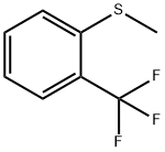 Benzene, 1-(methylthio)-2-(trifluoromethyl)- 结构式