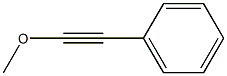 Benzene, (methoxyethynyl)- 结构式