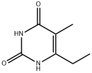 6-Ethyl-5-methyl-2,4(1H,3H)-pyrimidinedione 结构式