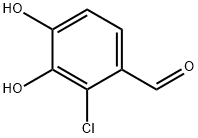 2-chloro-3,4-dihydroxybenzaldehyde 结构式